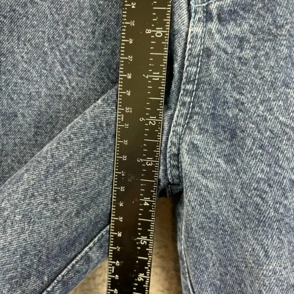 VTG Y2K Clench Jeans 40x32 Baggy Wide Leg Skateboard Hip Hop Raver Grunge Street - Picture 7 of 8